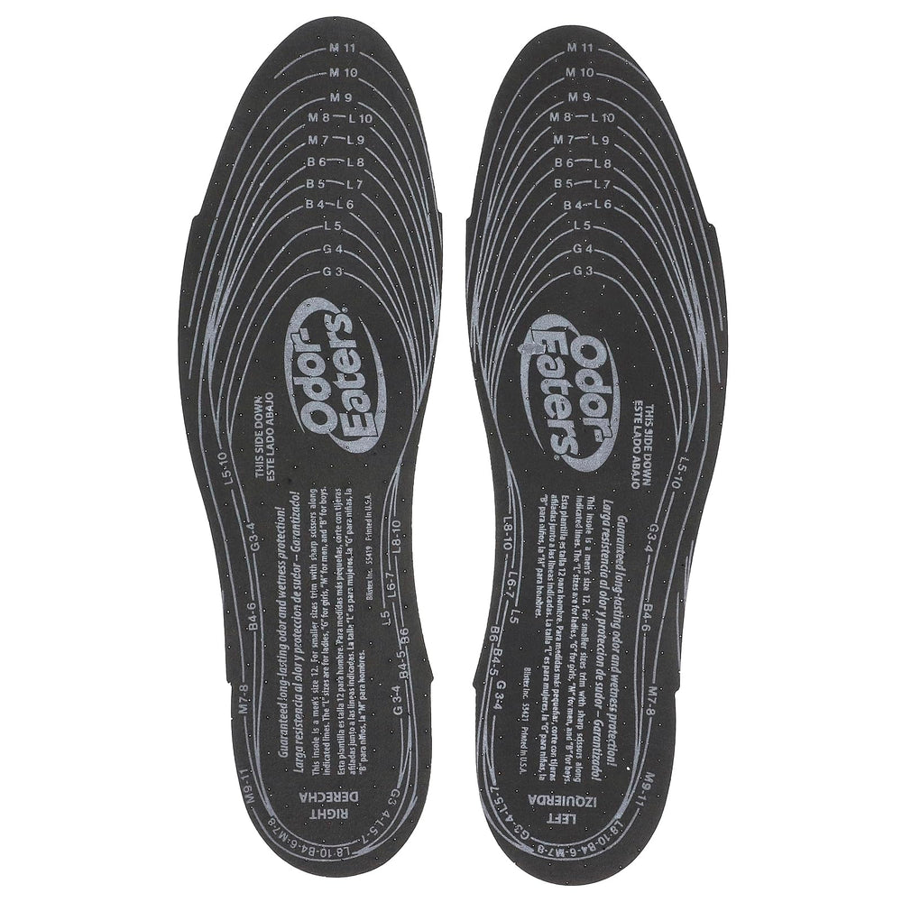 Odor-Eaters Ultra-Comfort Insoles long-lasting odor protection in every step.