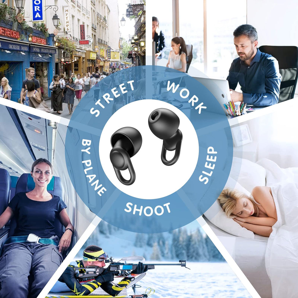 OEDOC silicone ear plugs are washable and reusable for repeated use.