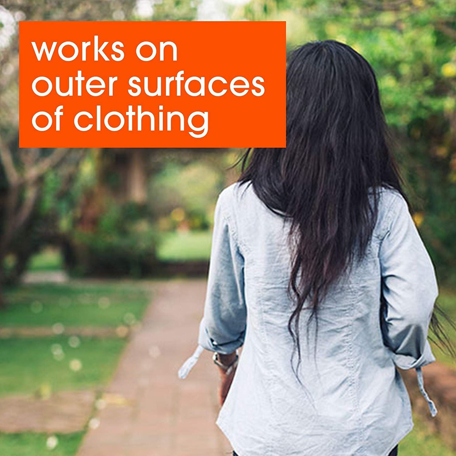 OFF! Active Insect Repellent outdoors with family emphasizes sweat resistant protection.