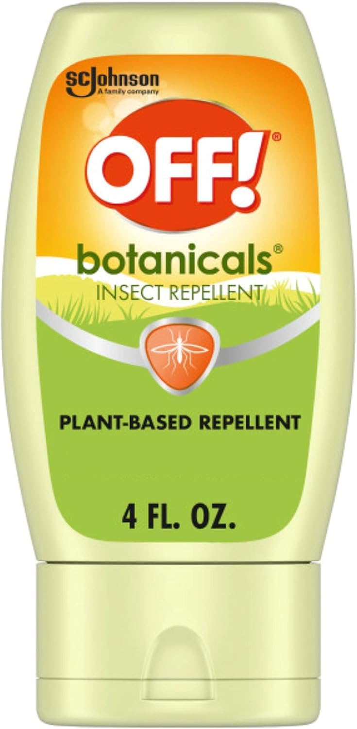 OFF! Botanicals Insect Repellent Lotion bottle — fragrance-free and non-greasy protection for outdoor plans.