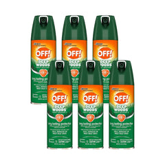 OFF! Deep Woods tick-repellent aerosol 6oz pack protects against ticks