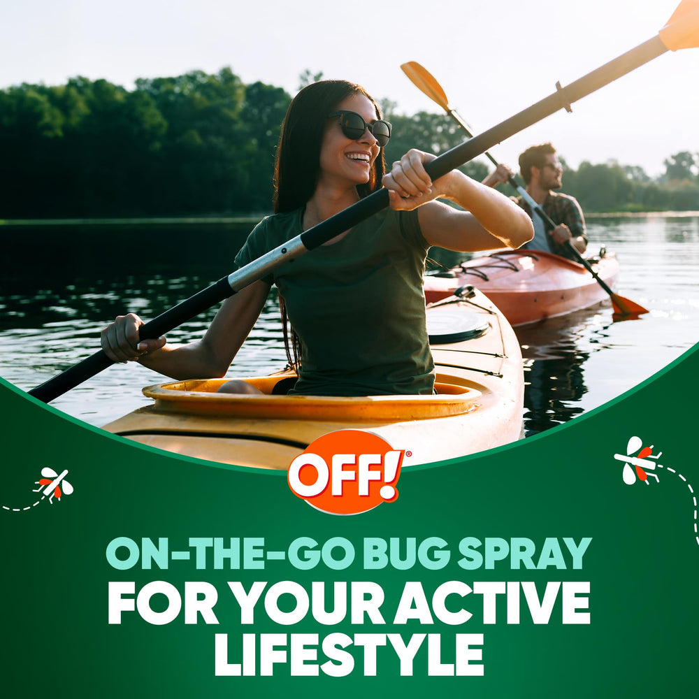 OFF! Deep Woods lata de nueve onzas, ideal para expediciones largas.
