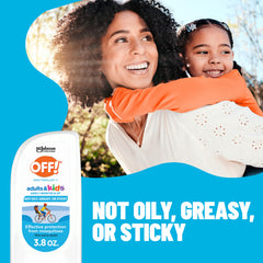 OFF! fragrance-free formula shown, ideal under scents and sunscreen.