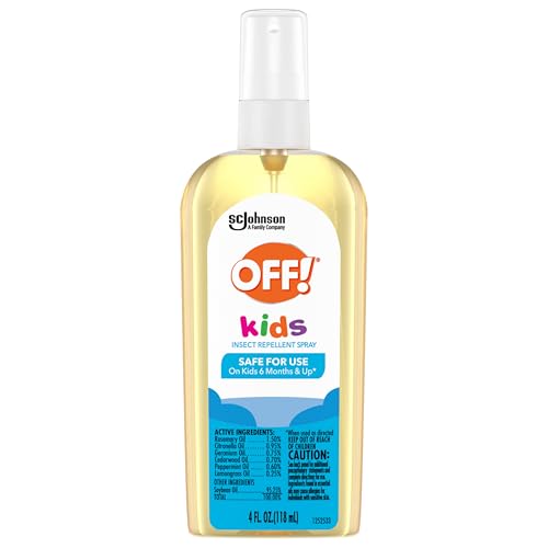 Fragrance-free OFF! Kids formula highlighted on the label.