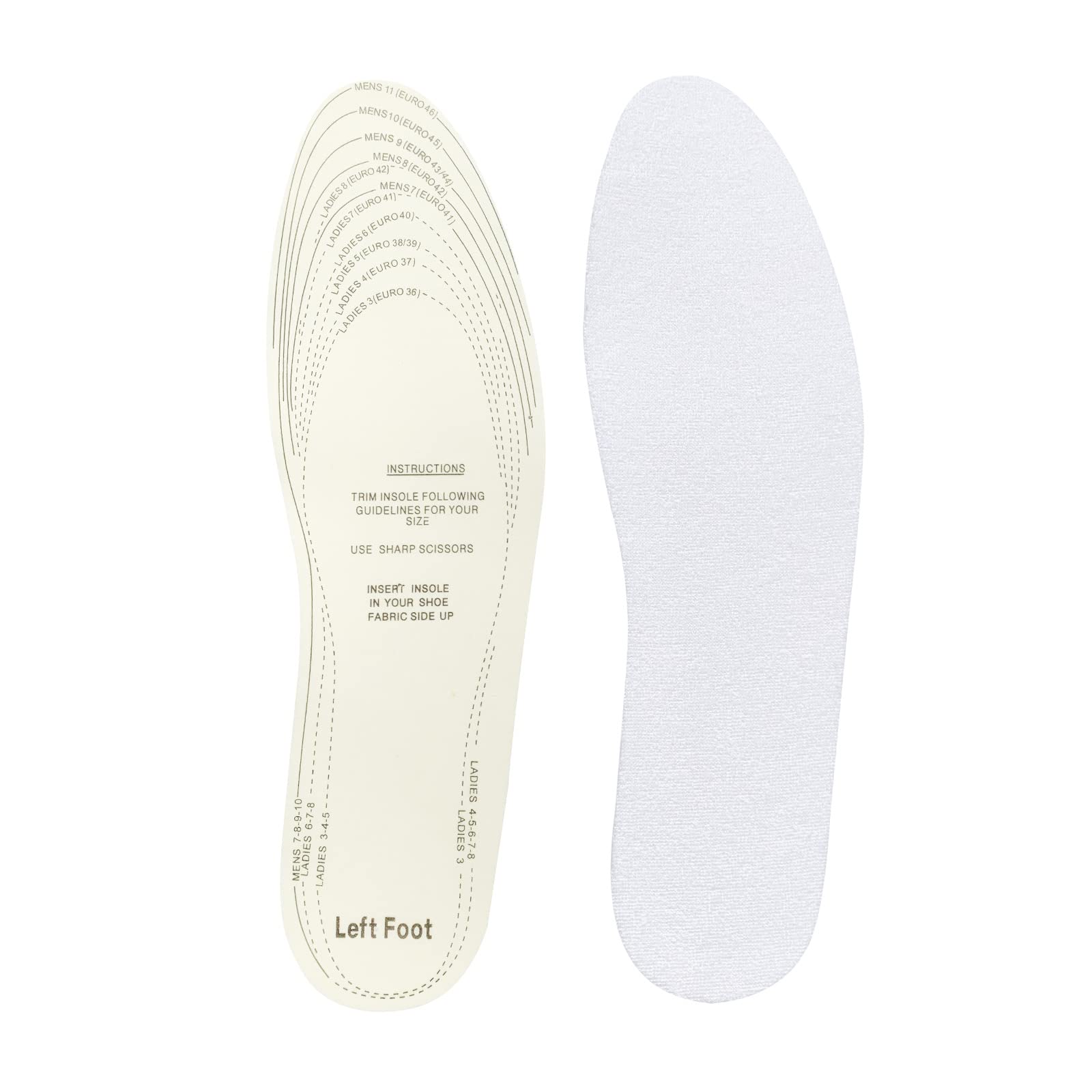 OFITMAGIC thin insert over existing insole for versatile fit
