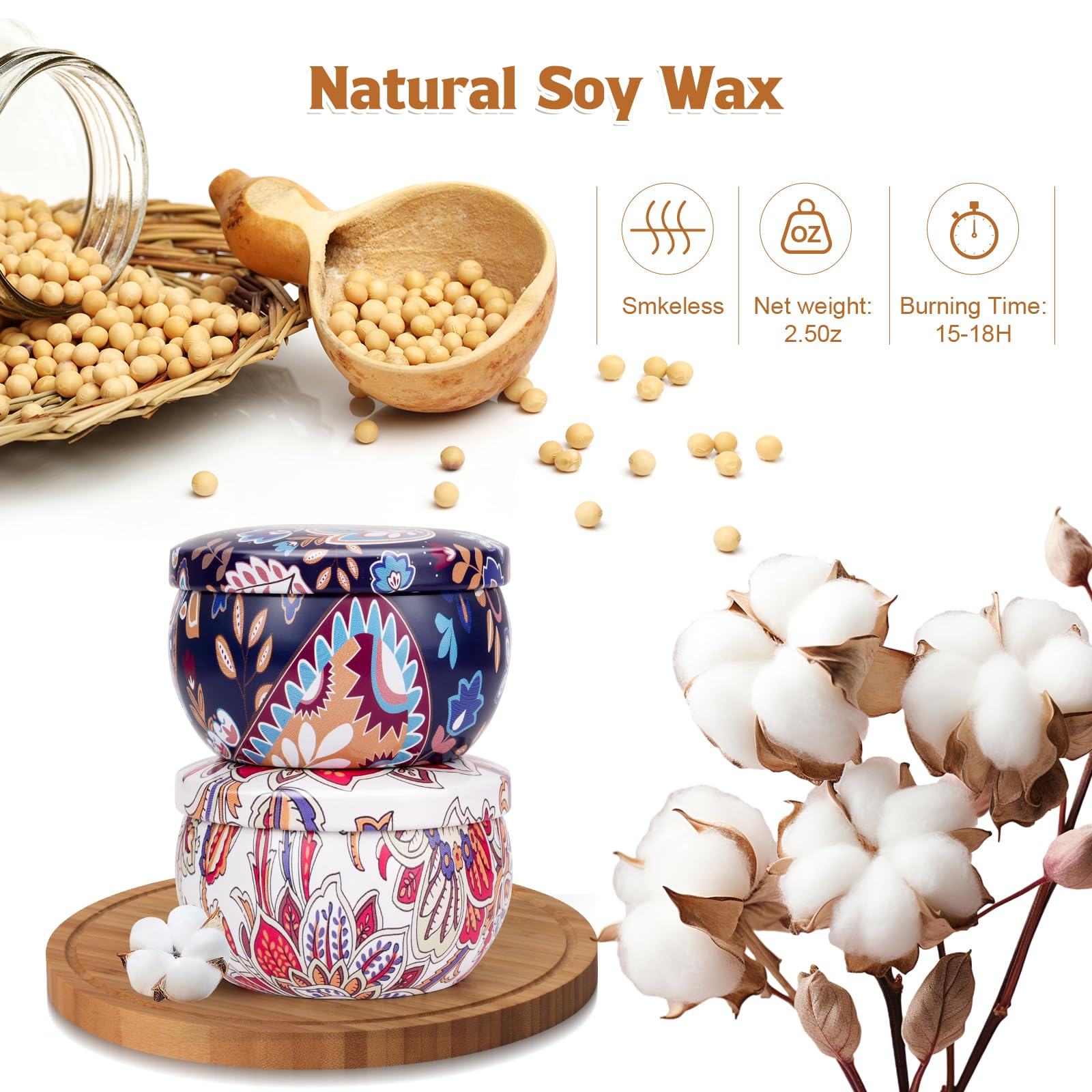 OFUN mediterranean fig scented candle adds warmth to living spaces