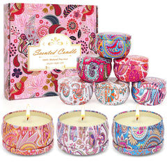 OFUN scented candle Rose – soothing aroma for cozy evenings and mood uplift.