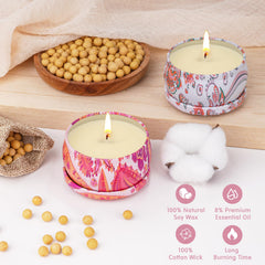 OFUN scented candle Vanilla – warm sweetness creates comforting ambiance for baths and unwinding.