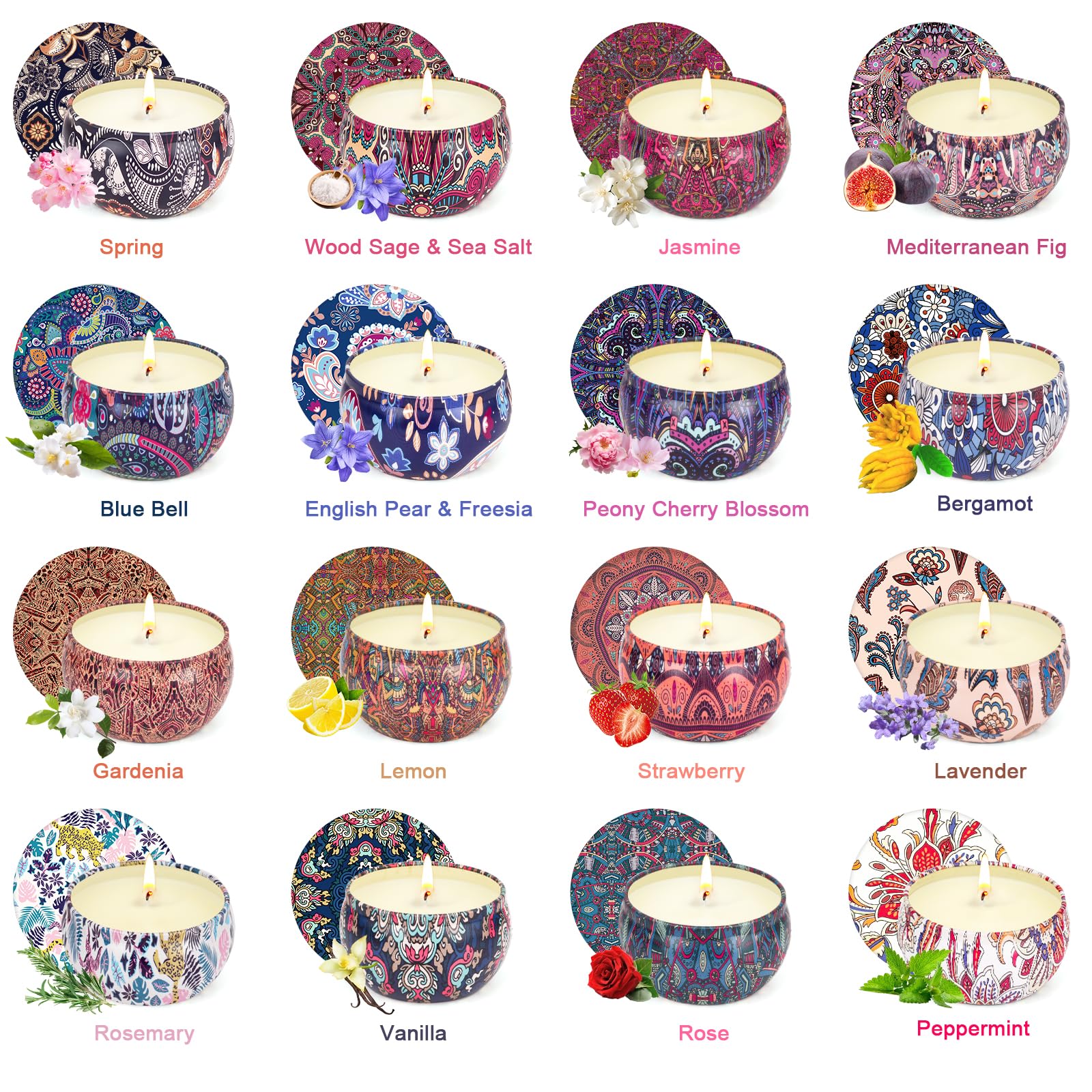 OFUN spring breeze scented candle brightening spaces for fresh mornings