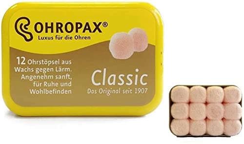 OHROPAX tapones para viajes y dormir sin ruido
