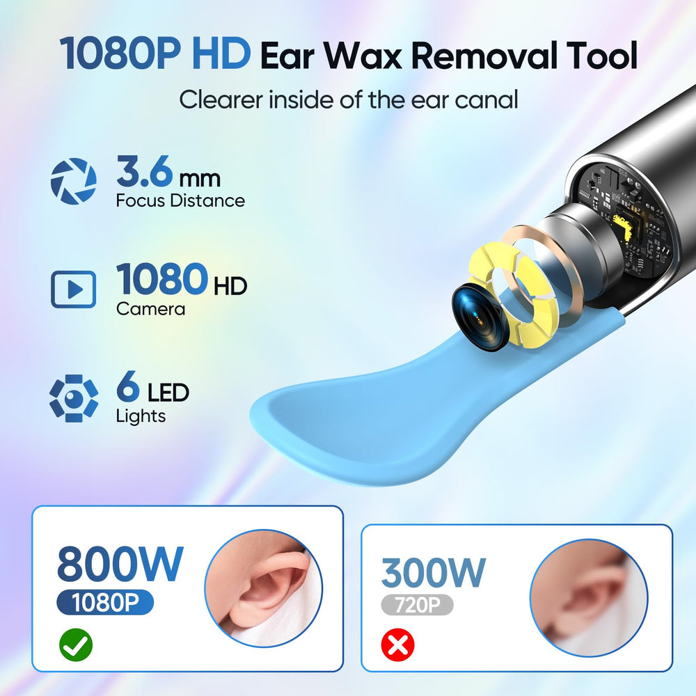 OHYAPI six LED illumination highlights inner ear structures for easy visualization