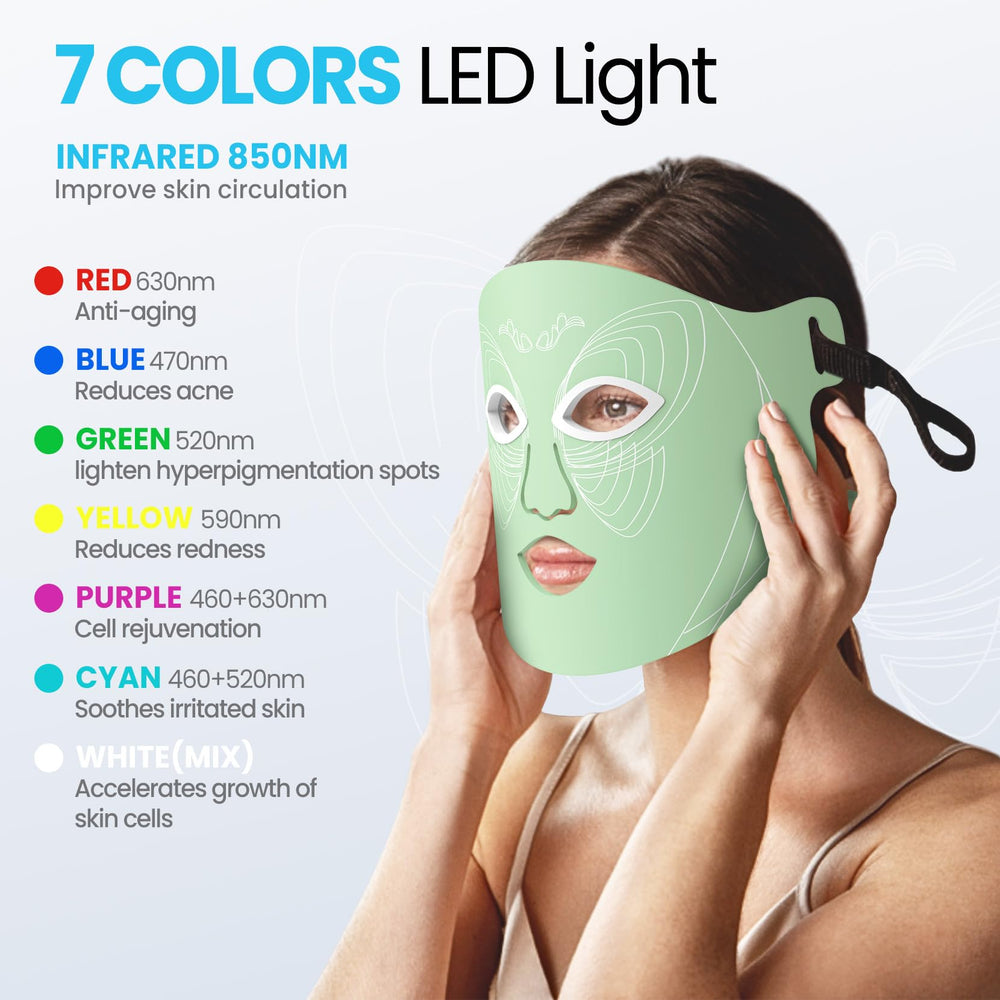 Oiameen red light therapy with infrared 850nm for deeper reach at home