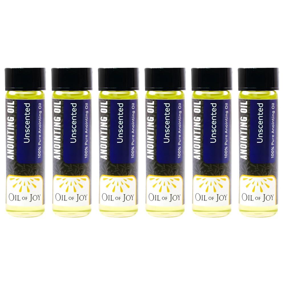 Oil of Joy unscented anointing oil bottle for personal prayers and rituals.