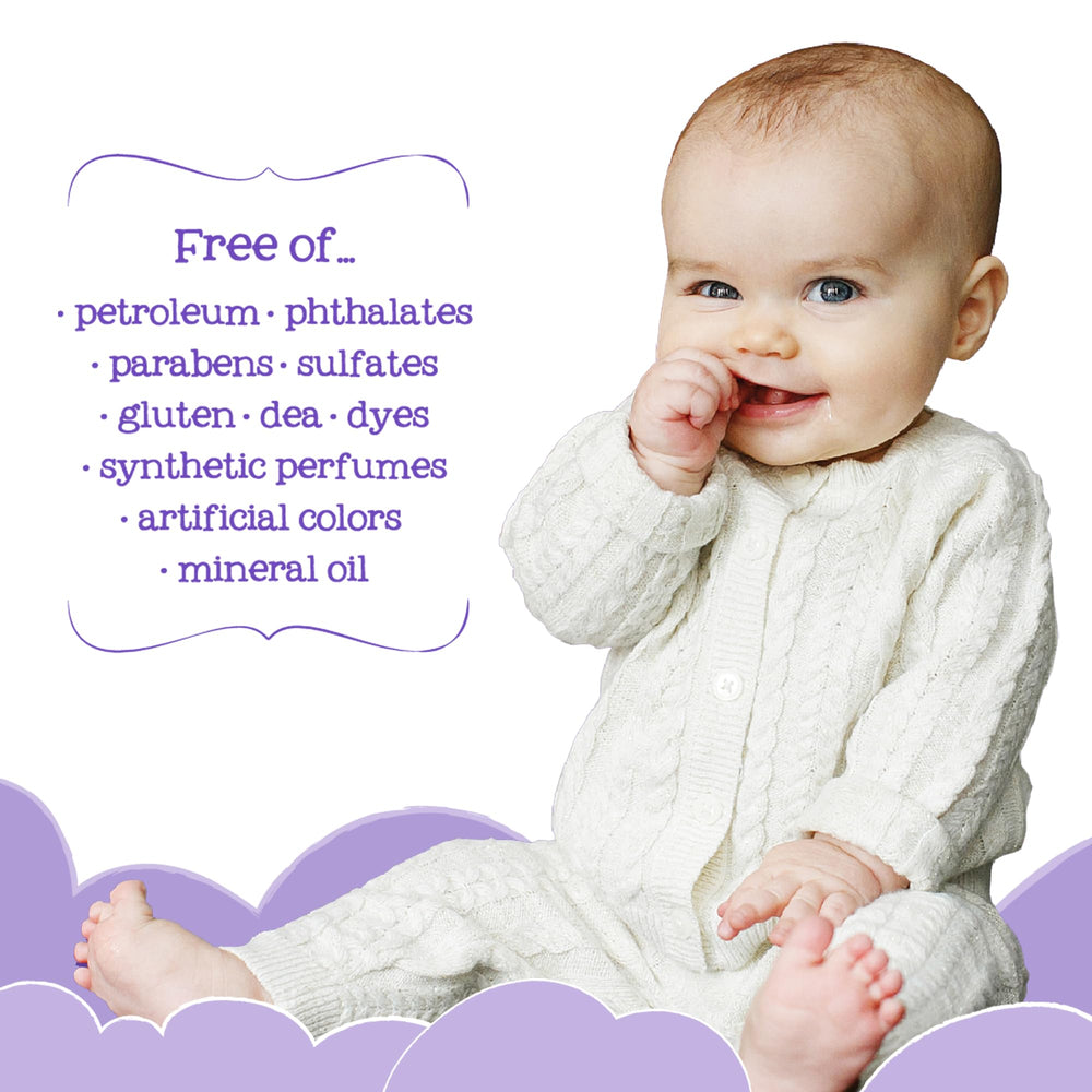 Oilogic Slumber Roll-On bottle packaging highlights safe, gentle care.