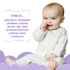 Oilogic Slumber Roll-On bottle packaging highlights safe, gentle care.