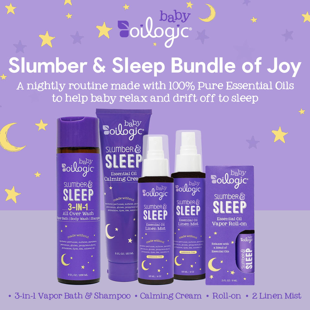Oilogic Calming Cream jar shown for soothing baby moisture
