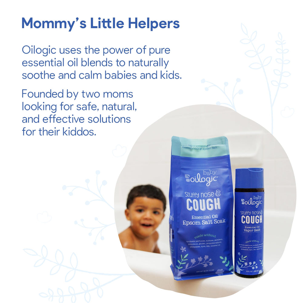 Oilogic vegan cruelty-free made-in-usa label on product packaging