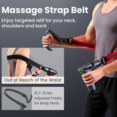 OILSAO 12-speed massage gun with high-torque motor for customizable sessions.