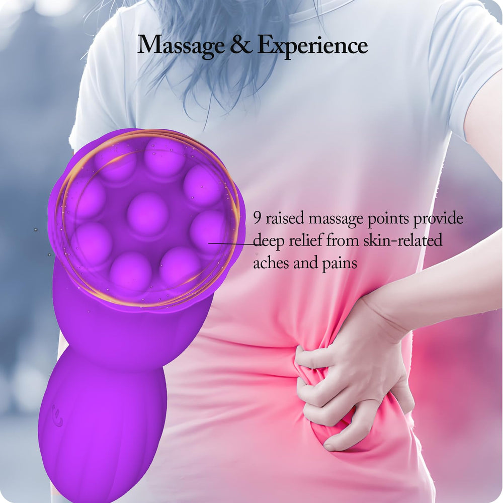 OJEKAI massager offers 10 speed modes for tailored pressure.