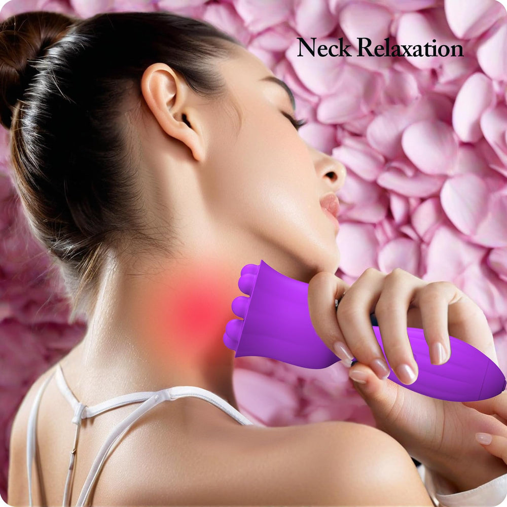 OJEKAI massager food-grade silicone for safe skin contact.