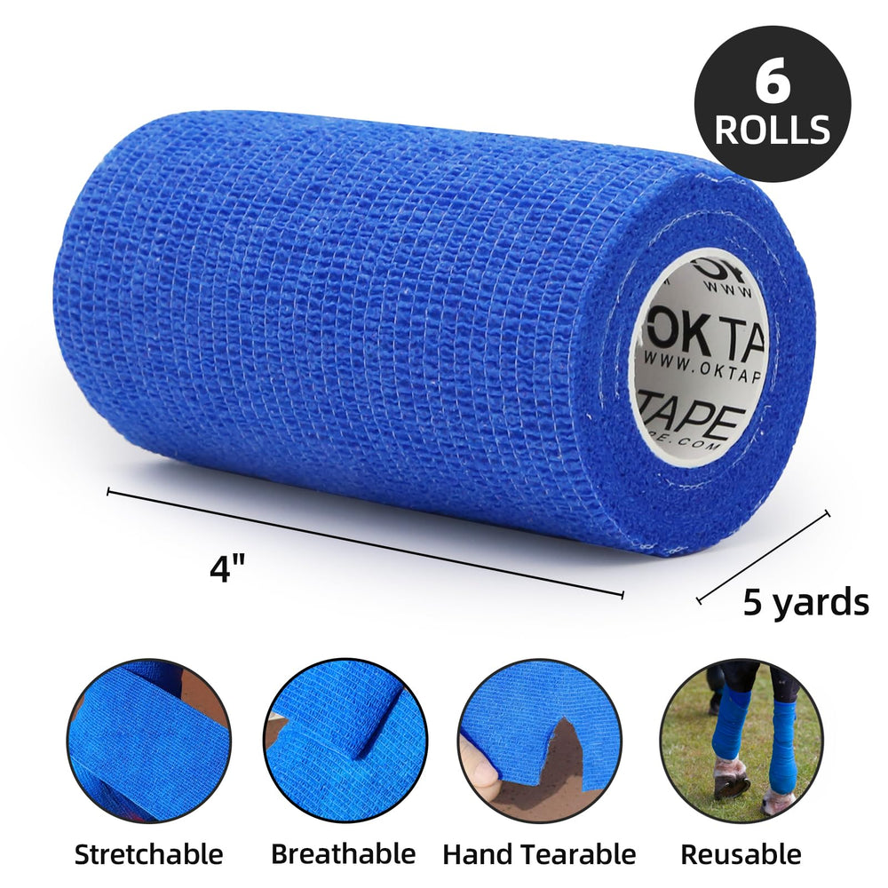 OK TAPE pink roll for versatile wraps with gentle removal.