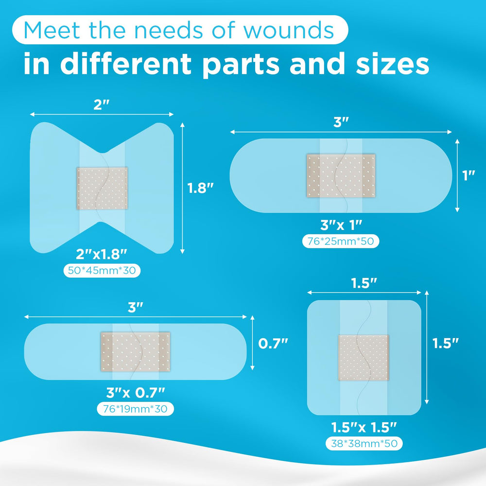 Ultra-thin breathable design keeps OK TAPE bandages comfortable during activity.