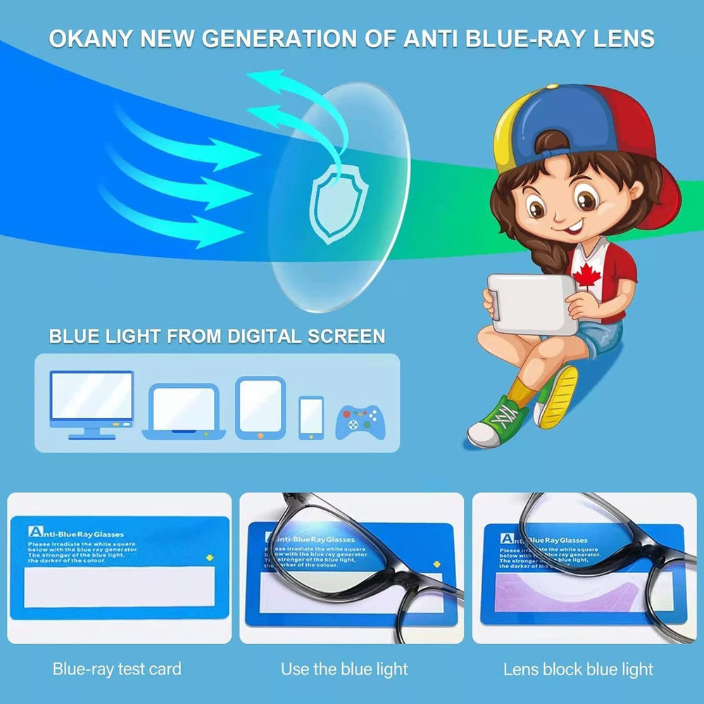 Okany extremos de silicona para niños, ajuste cómodo y seguro.
