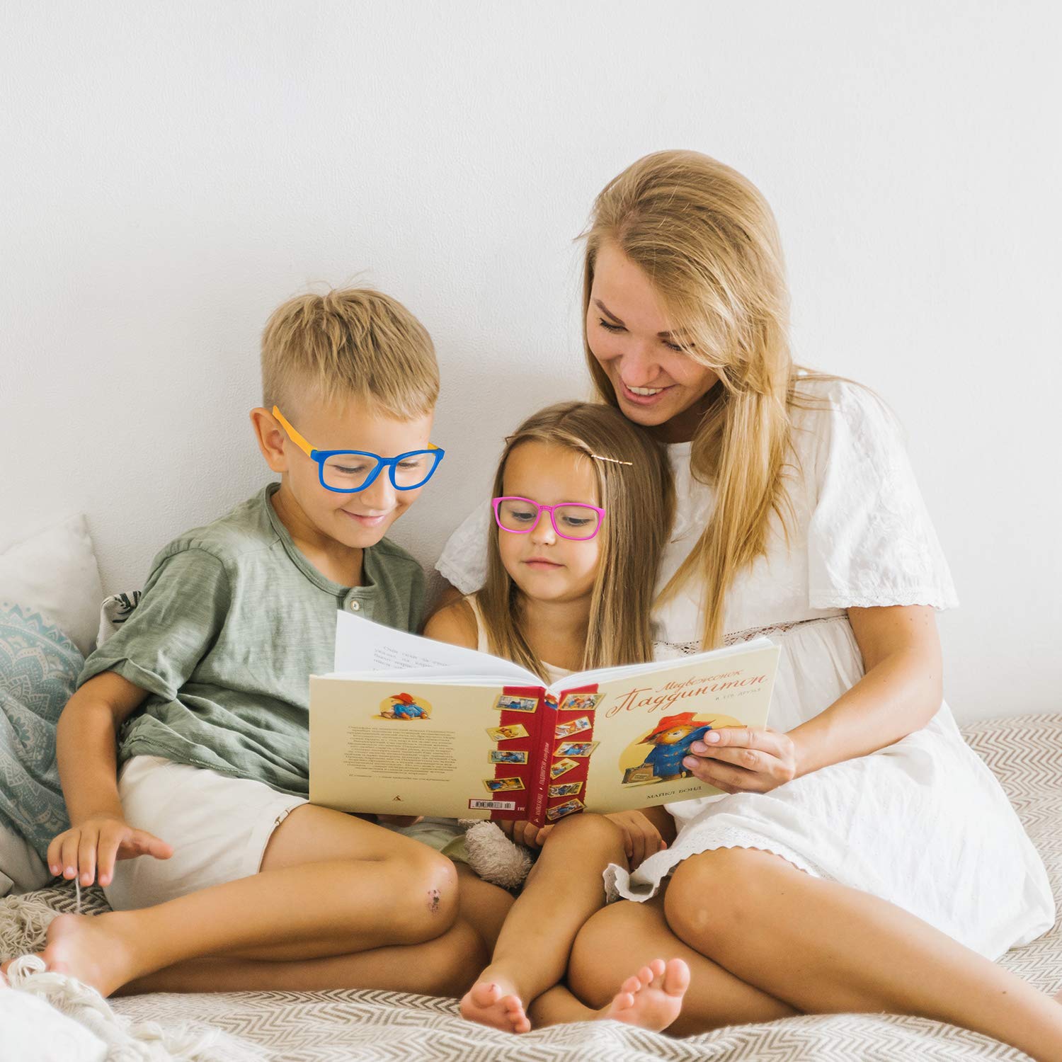Okany estuche de transporte, almacenamiento seguro para las gafas de los niños