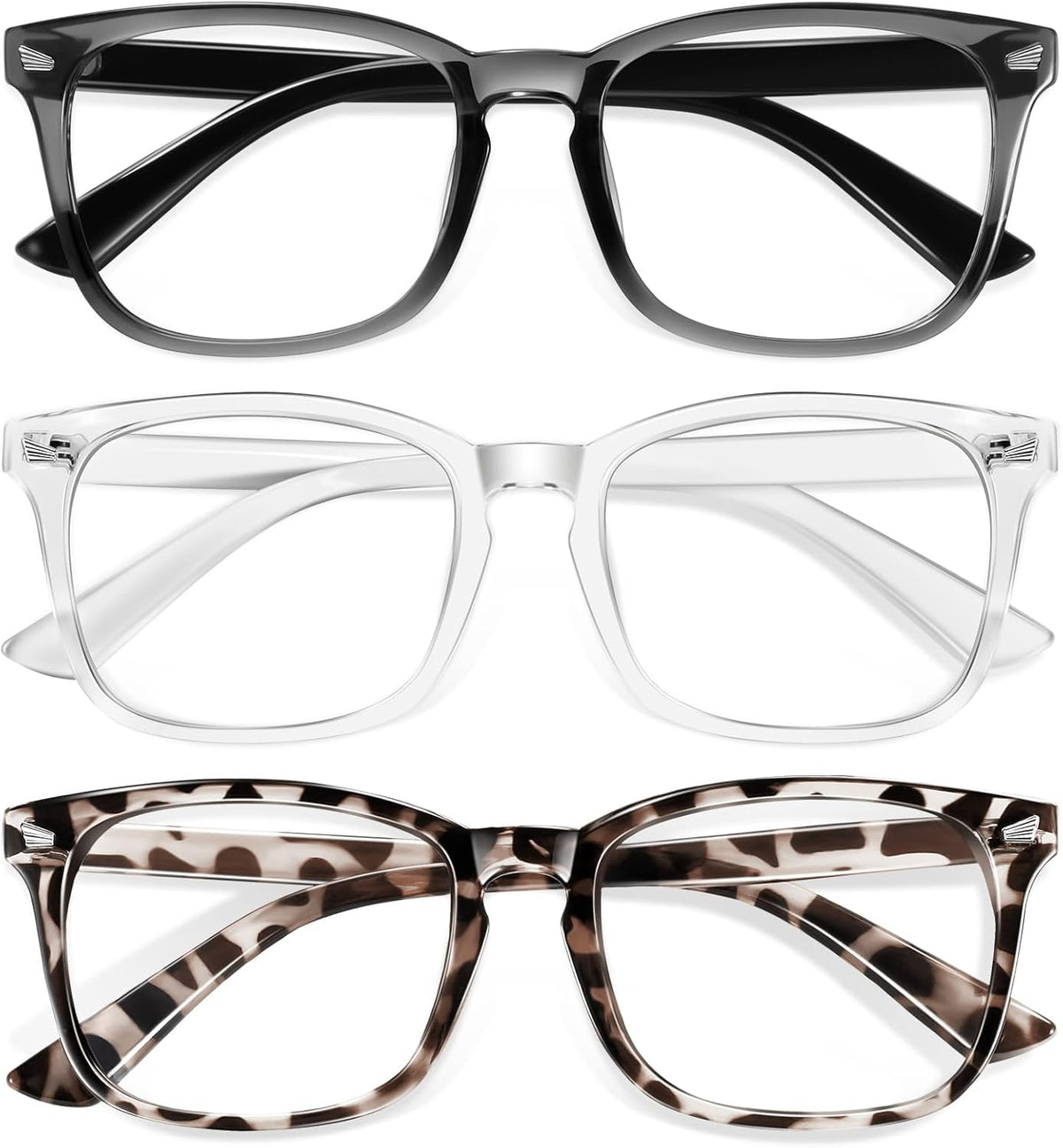 Okany gafas luz azul para niños gris-negro, protección visual durante uso diario.