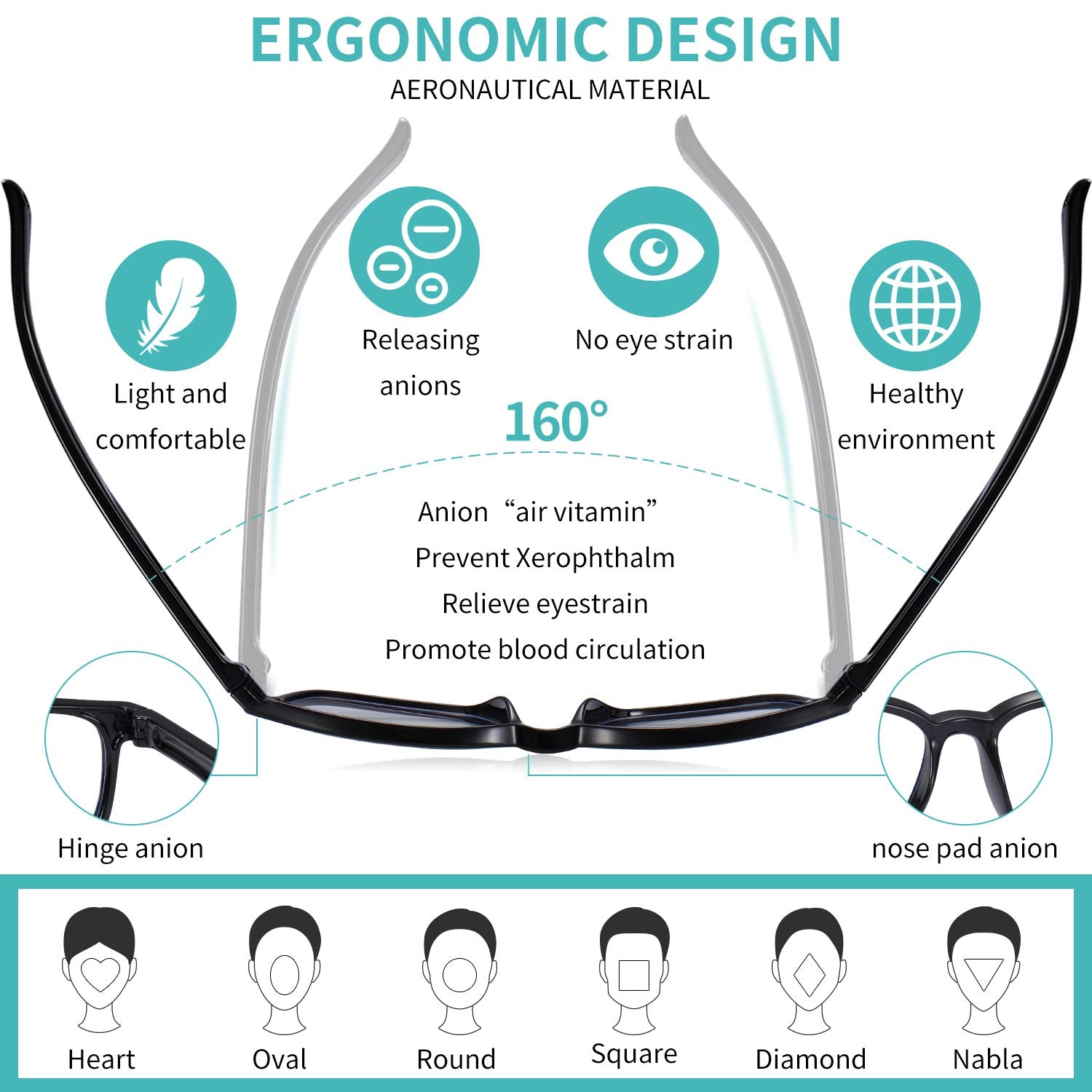 Okany gafas de luz azul para niños transparentes, enfoque cómodo para tareas y juegos