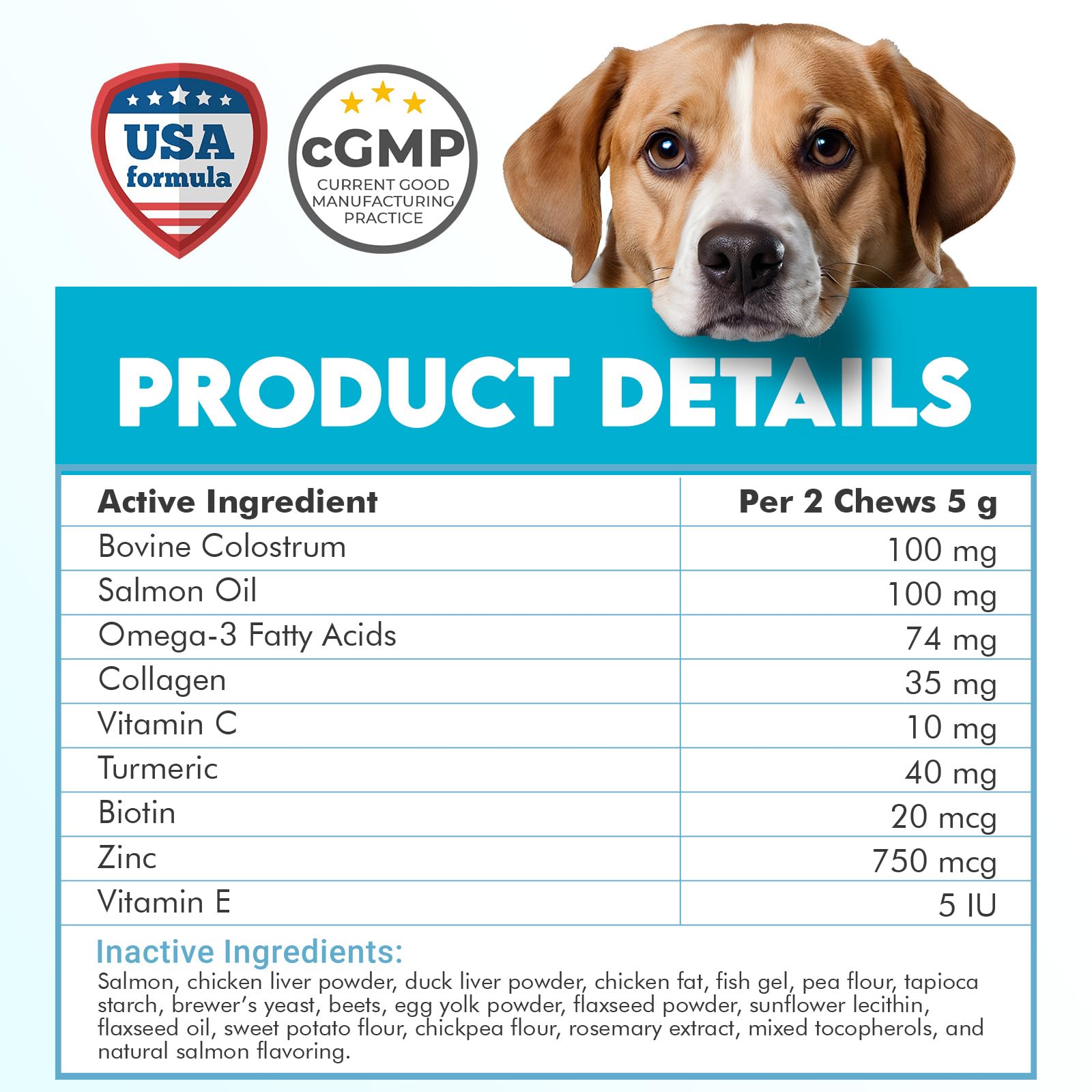 OKKÖBI Omega 3 chews provide daily support for dogs.