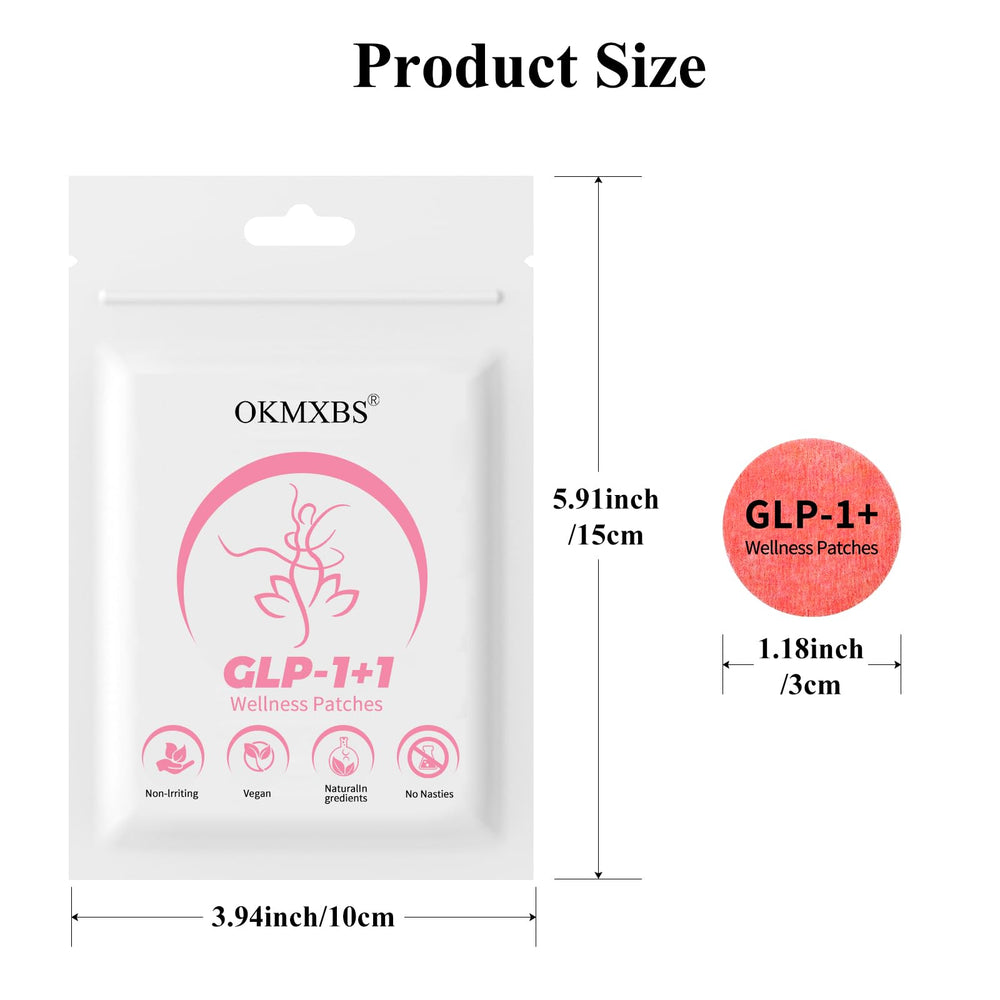 OKMXBS GLP-1 Patch packaging may vary upon delivery.