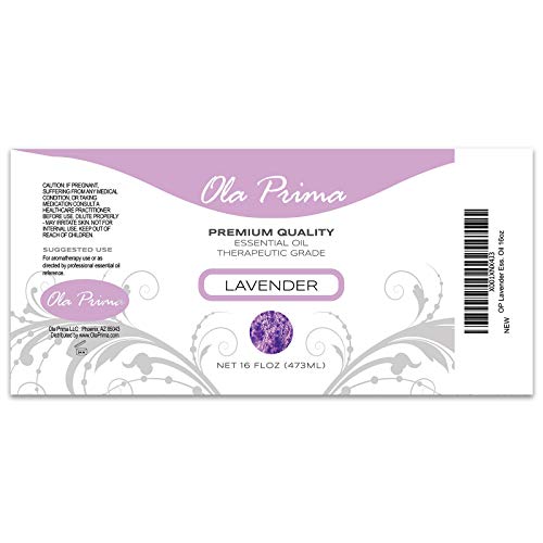 Ola Prima lavender oil safety and storage guidance.