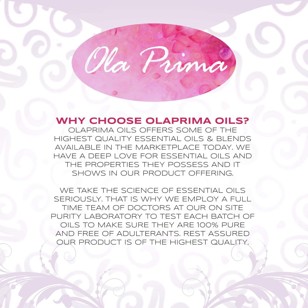 Ola Prima Vanilla essential oil for natural cleaner and aroma boost