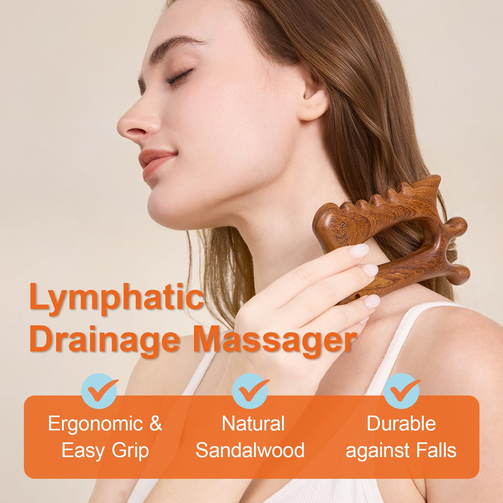 Olaemuo massage nodes offer precise pressure for relaxing sore muscles.