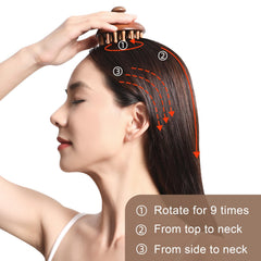 Olaemuo massager made from natural bamboo and sandalwood materials