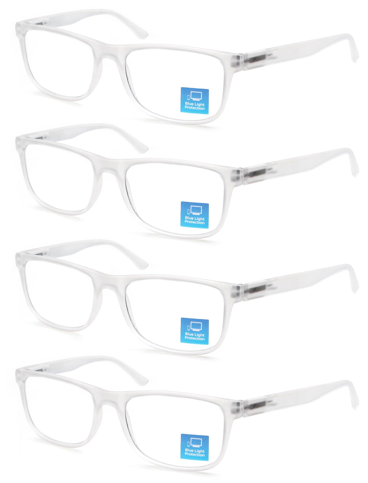 OLOMEE clear reading glasses for men with blue light blocking for comfortable screen time.