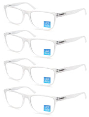 OLOMEE clear reading glasses for men with blue light blocking for comfortable screen time.