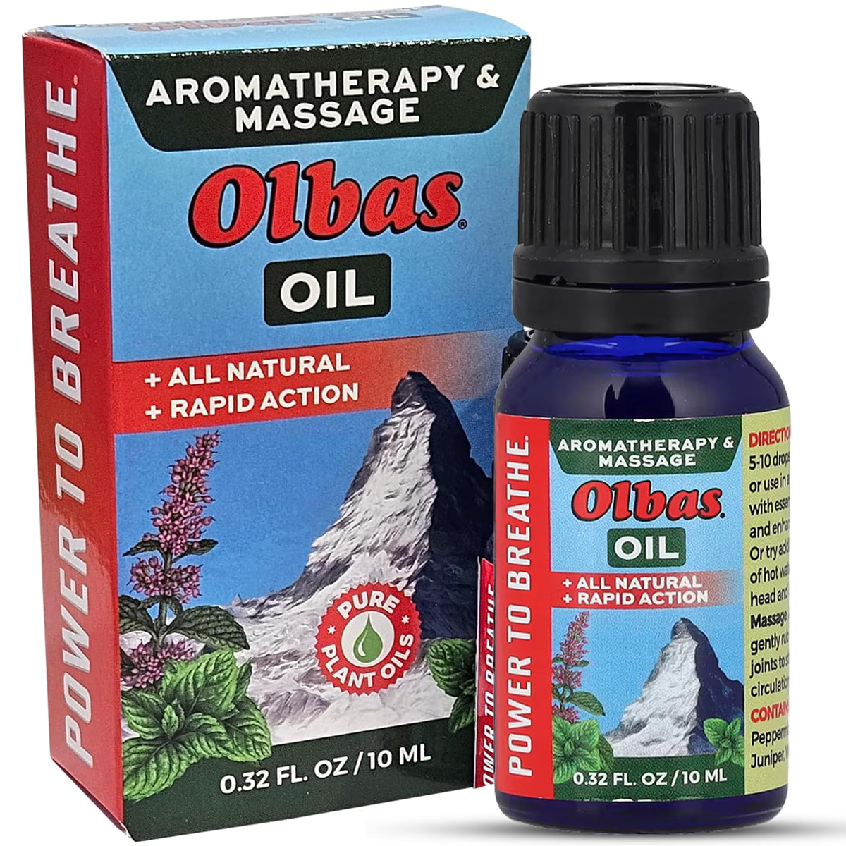 Olbas Massage Oil bottle ready for soothing relaxation and massage.