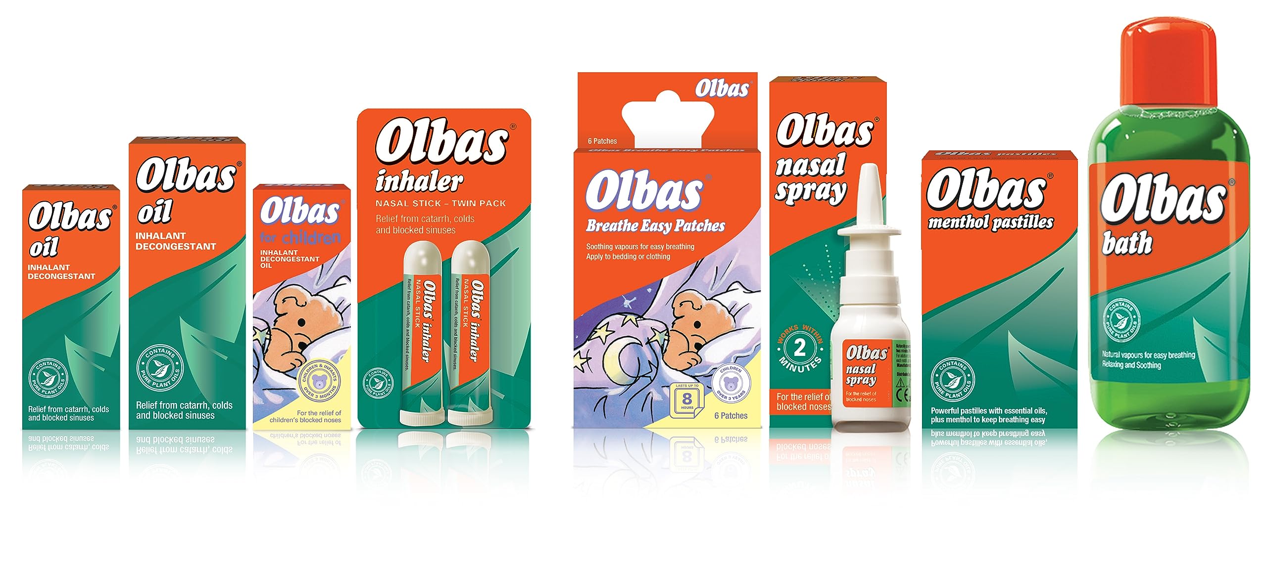OLBAS Olbas Oil refreshing menthol aroma for sensory experience.
