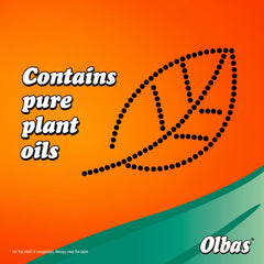 OLBAS Olbas Oil scent on a pillow for nighttime congestion comfort.