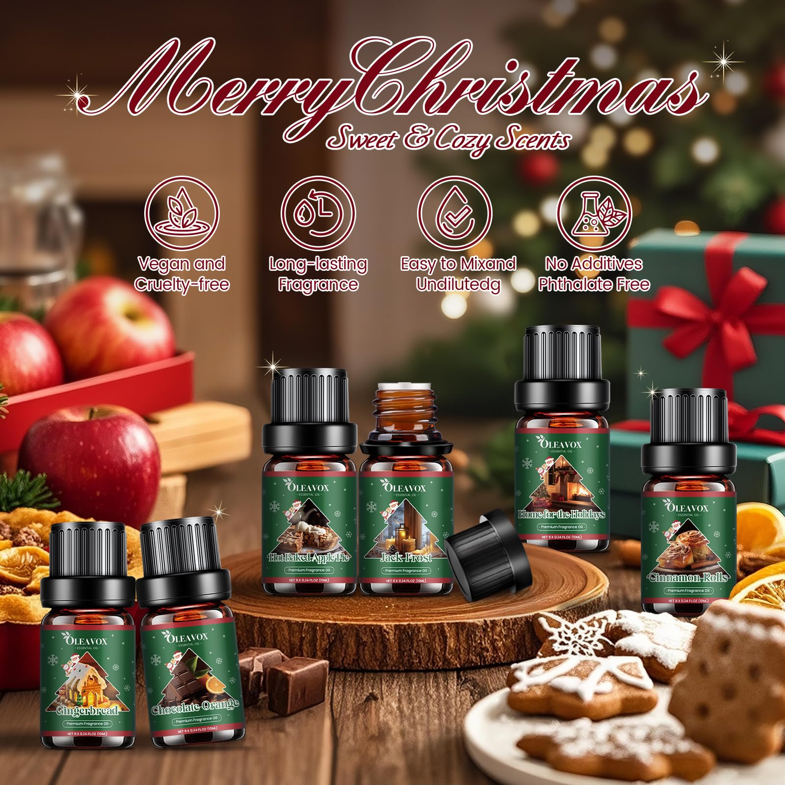 Oleavox Navidad, hogar para las fiestas: ambiente acogedor para reuniones familiares.