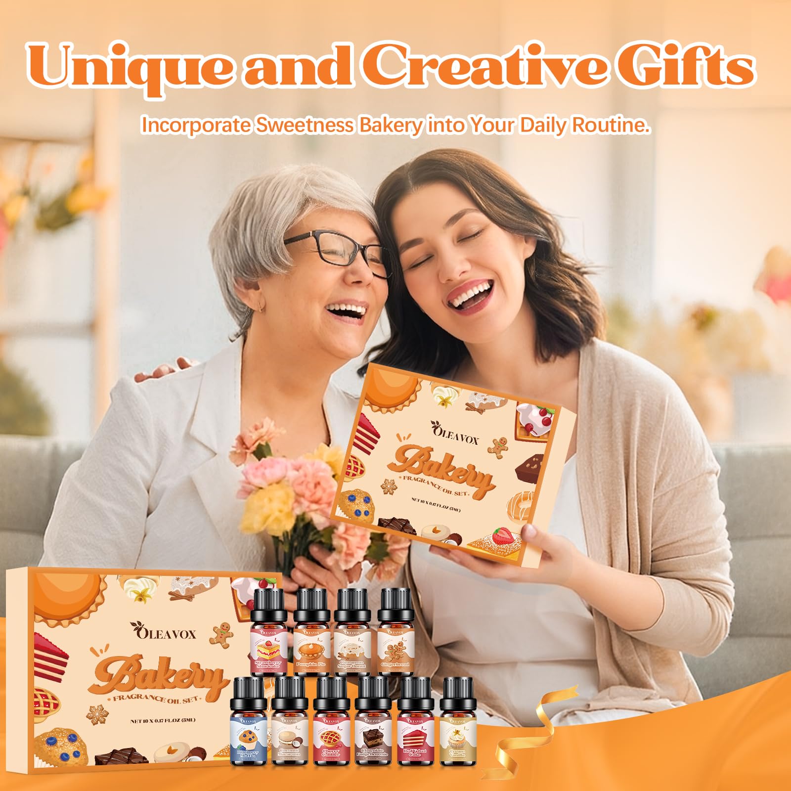 OleaVox conjunto de aceites: presentación cuidada para regalo