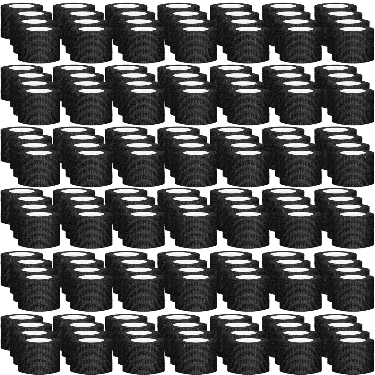 Oleitodh self-adherent bandage wrap 2inch black roll for secure, comfortable support.