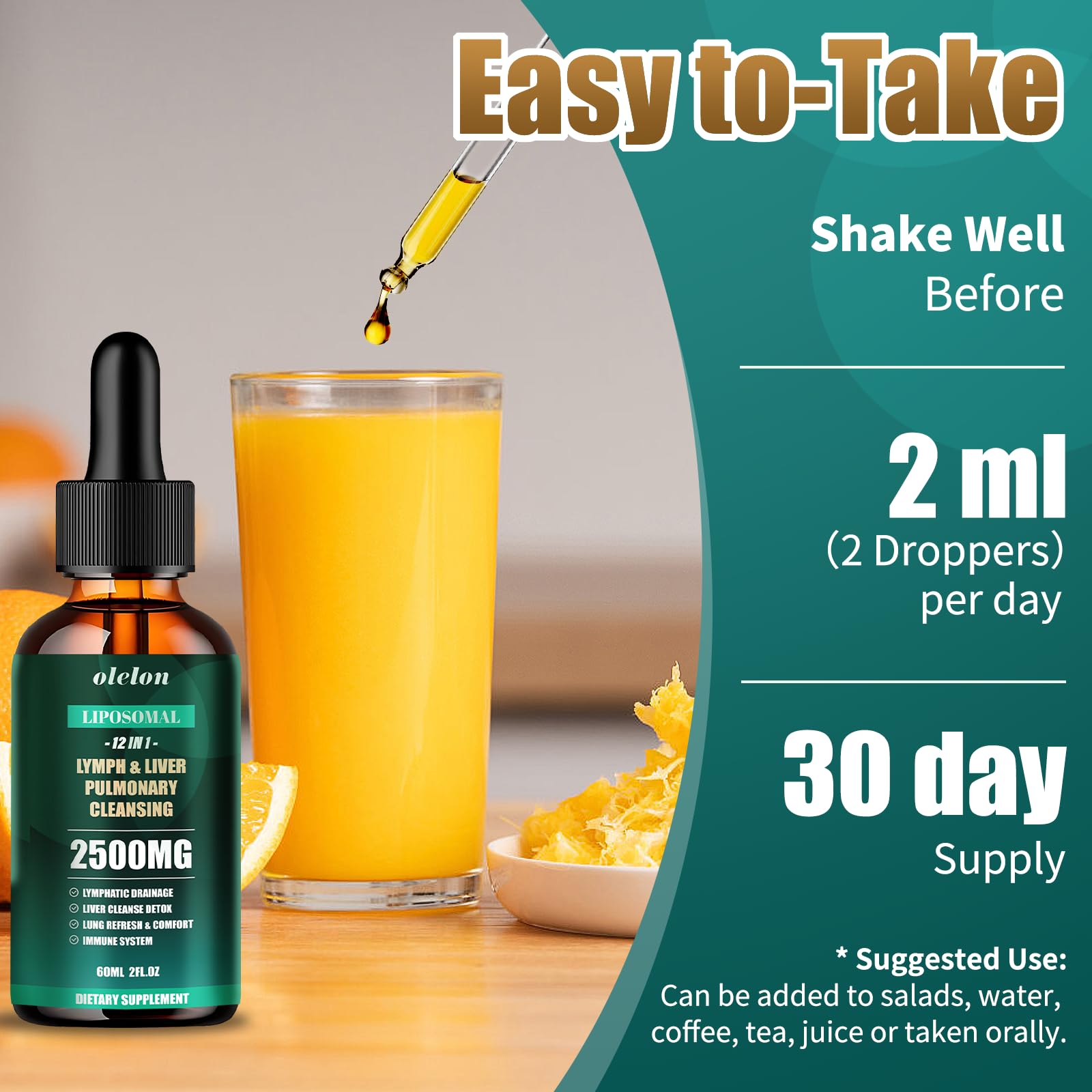 OLELON ingredients elderberry, echinacea, cranberry for respiratory defense support.