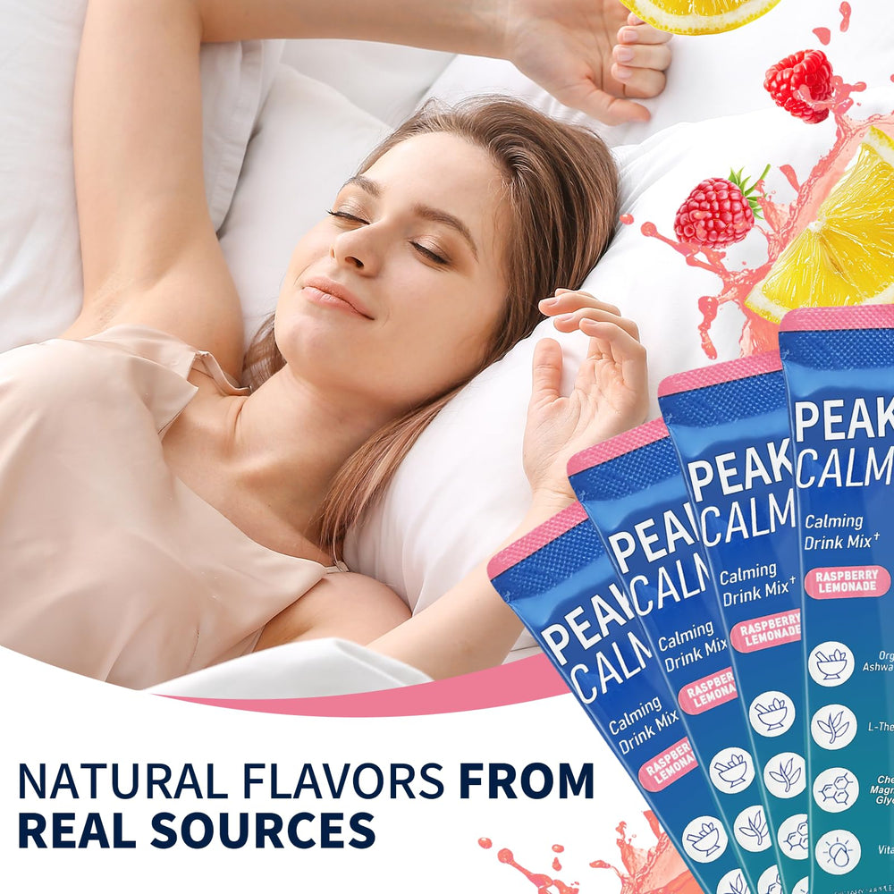 OLELON Peak Calm no sugar label on packaging