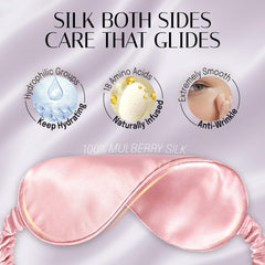 OLESILK ear plugs included for uninterrupted travel rest.