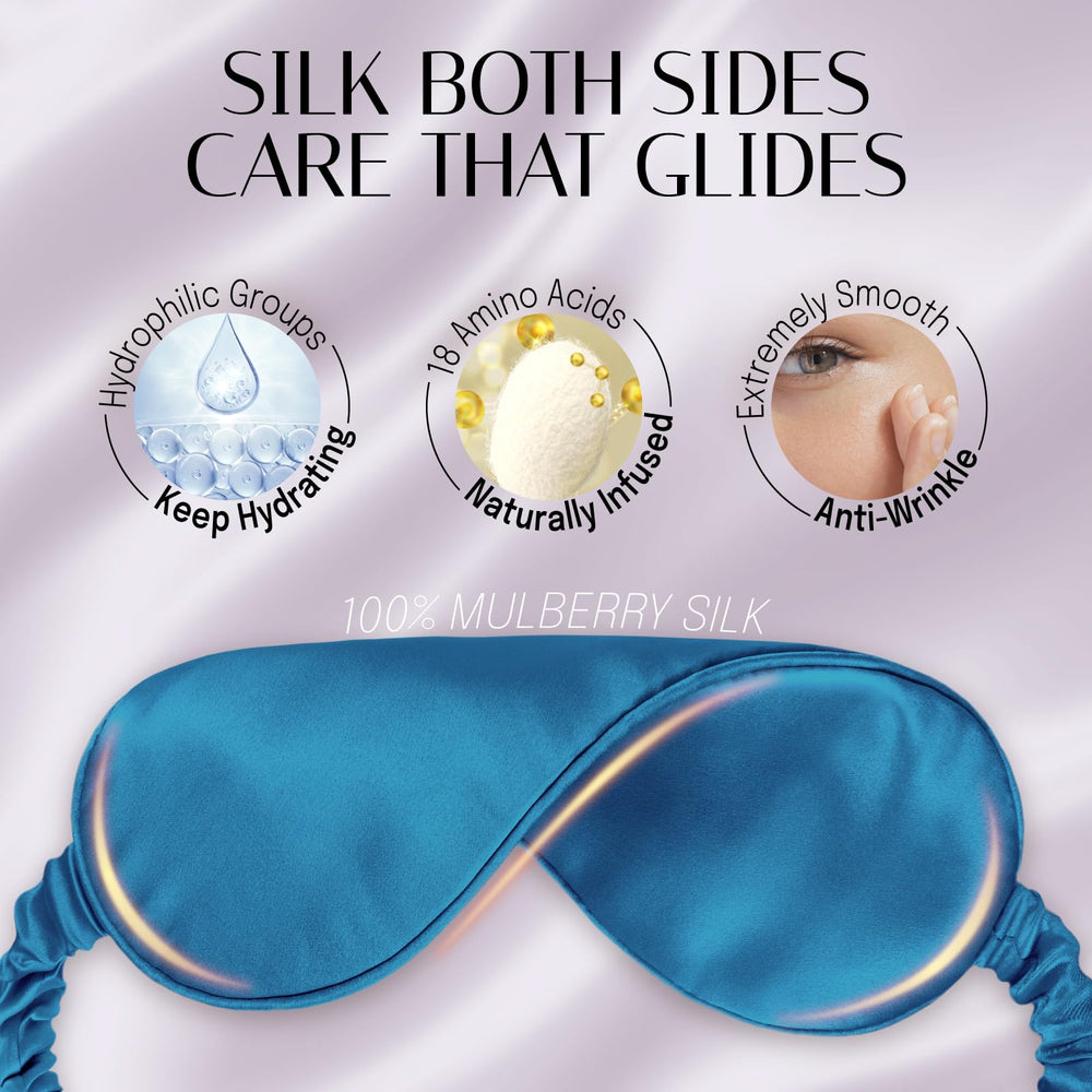 OLESILK soft elastic strap on side for gentle fit.