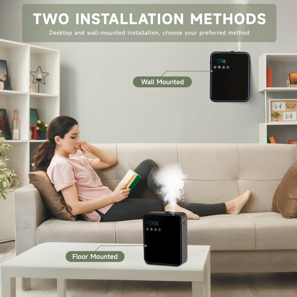 OLFANIX Bluetooth app control panel enables schedules and adjustable intensity