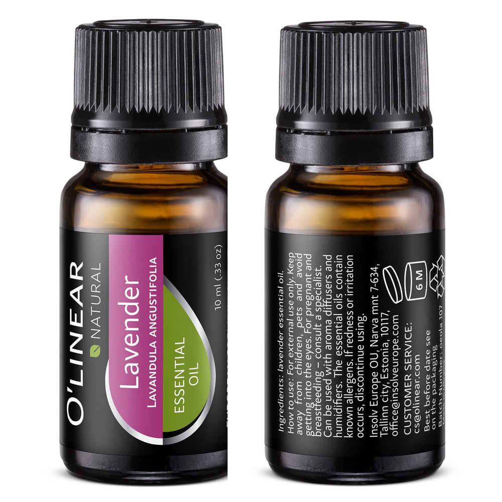 Car diffuser with O'Linear lavender oil for a relaxing interior.
